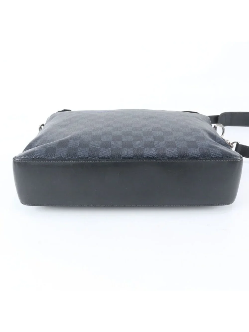 Louis Vuitton Damier Cobalt Greenwich Leather Shoulder Bag Crossbody Business